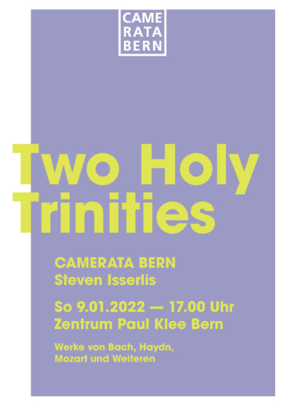 Cam Programmheft Two Holy Trinities